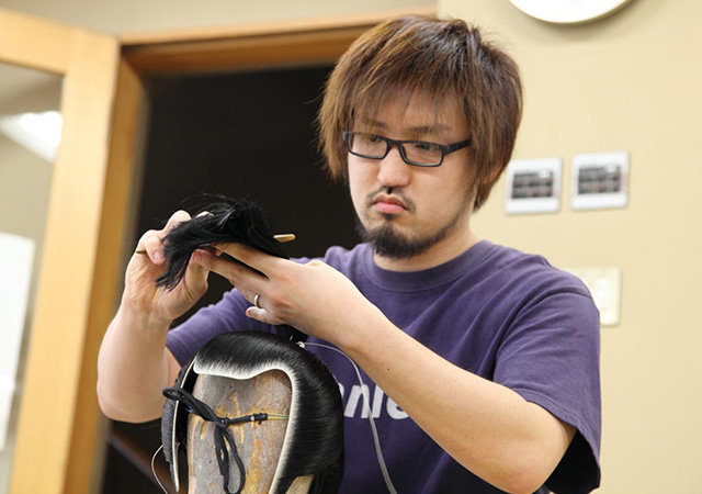 先輩床山からのメッセージ